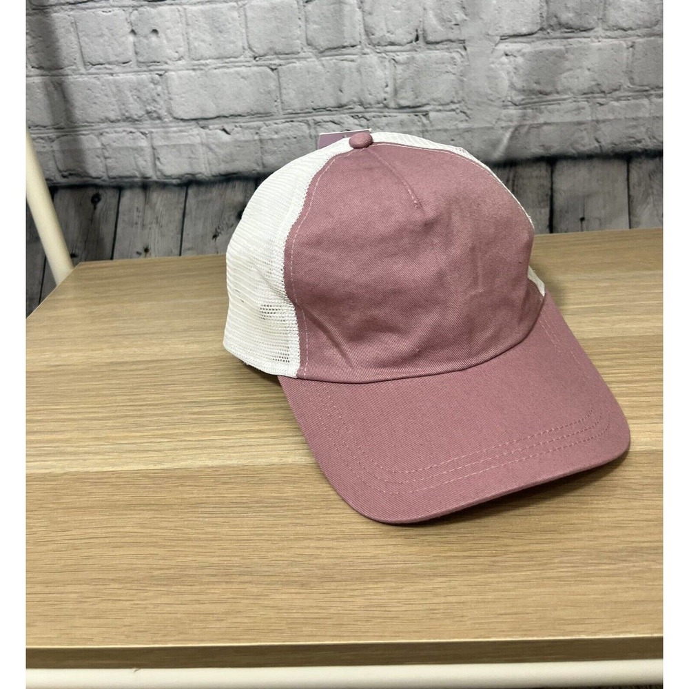 Wild Fable Trucker Style Adjustable Snap Back Hat Womens Purple NWT